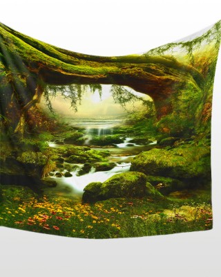 3D Digital Printing Tapestry Landscape Hanging Blanket Home Living Room Wall Ornament Tapestries Accessories Supplies