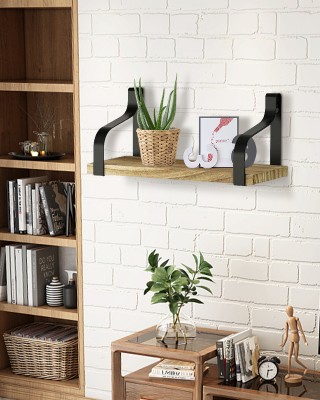 3  Piece Multifunctional Wall Shelf Floating Storage Rack Shelves for Living Room Bedroom Office